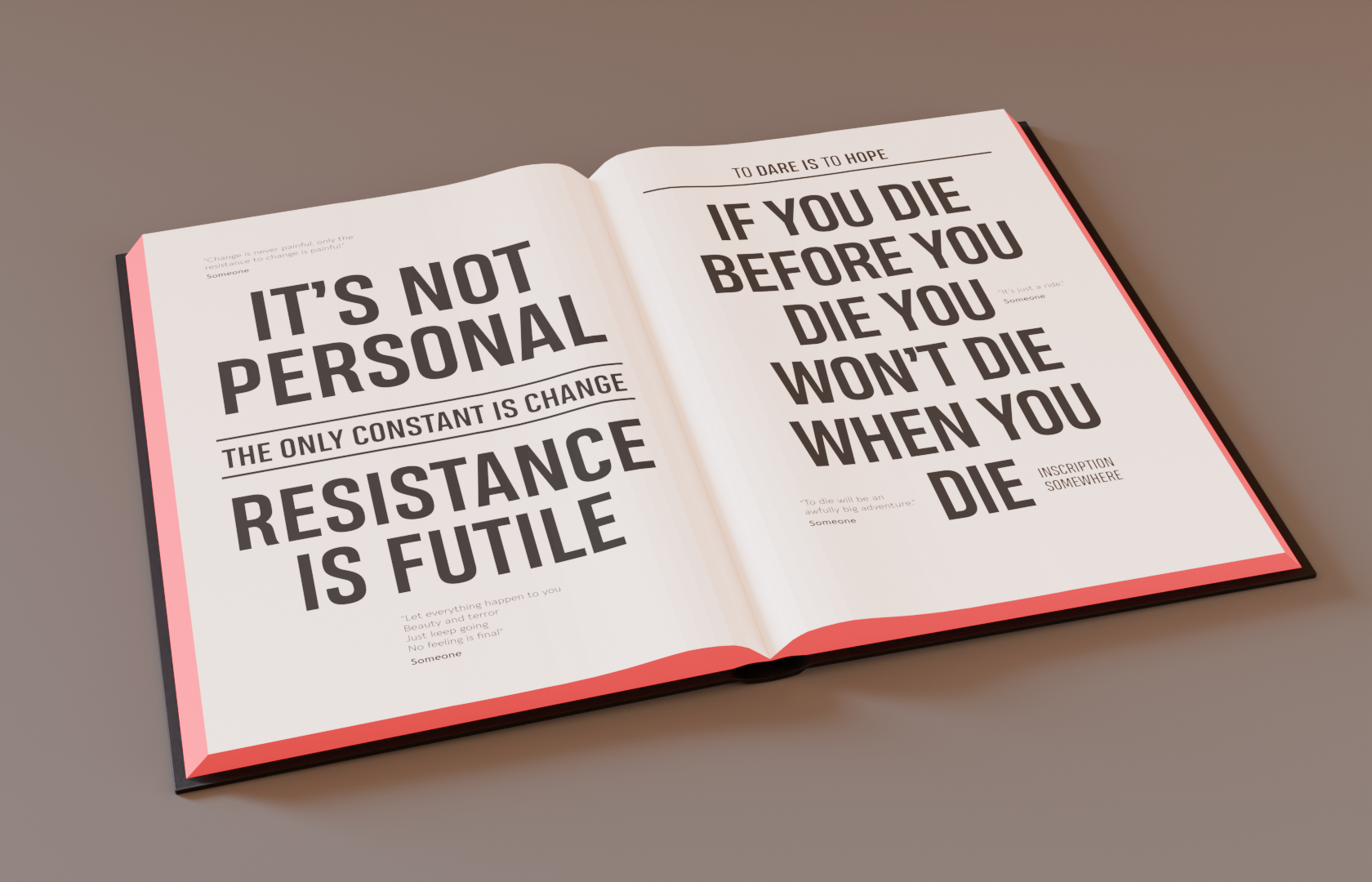 3d preview of humble book